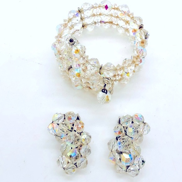 Vintage Aurora Borealis Jewelry lot - Picture 1 of 12